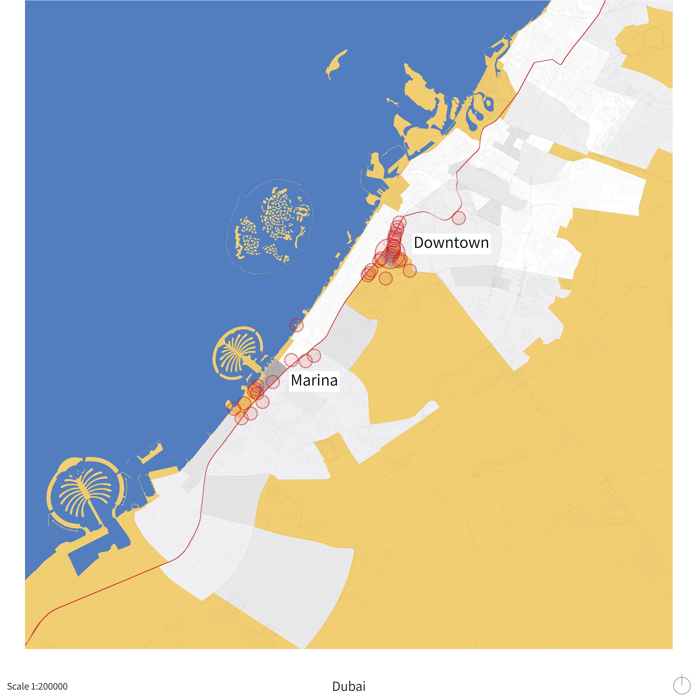Learn from Burj Khalifa — Site Context — Dubai